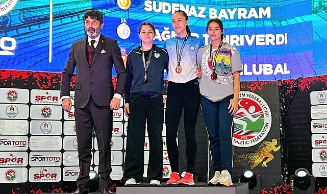 Eskişehirli sporcudan sırık atlama branşında Türkiye şampiyonluğu