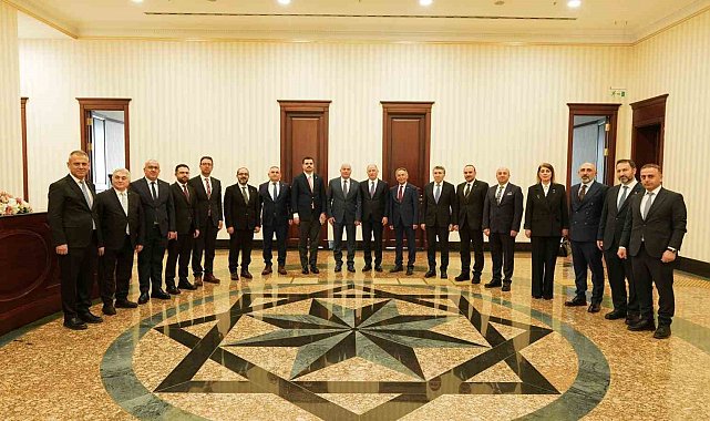 ETSO Heyeti Efkan Ala'yı ziyaret etti