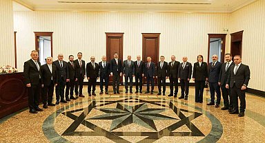 ETSO Heyeti Efkan Ala'yı ziyaret etti