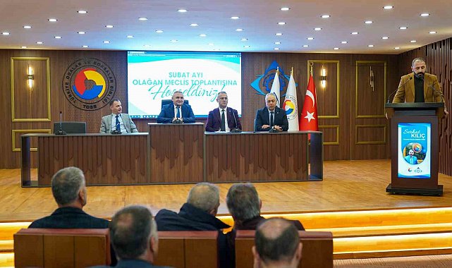 ETSO şubat ayı meclis toplantısı yapıldı