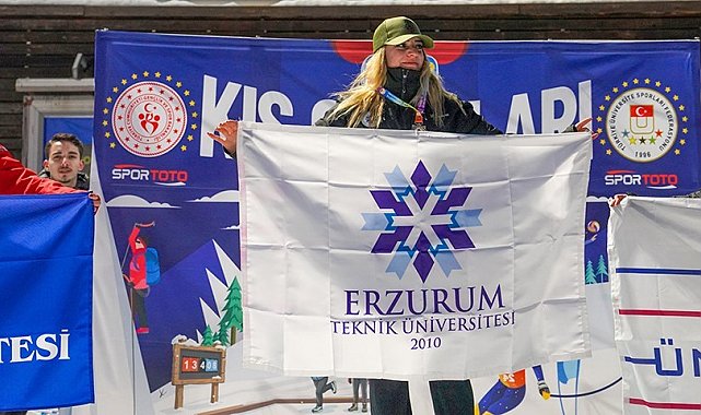 ETÜ Kayak Alp Disiplini Türkiye Şampiyonası'nda çifte kupa ile zirveye yerleşti