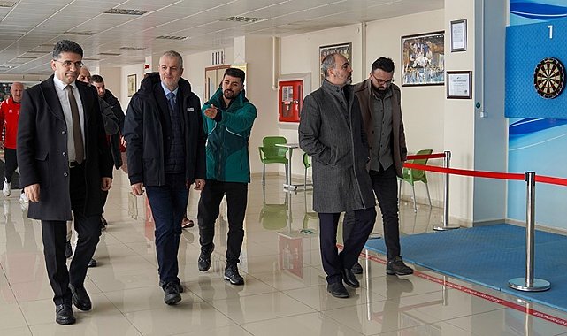 European University Sports Association Genel Sekreteri ETÜ'yü ziyaret etti