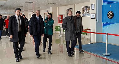 European University Sports Association Genel Sekreteri ETÜ'yü ziyaret etti