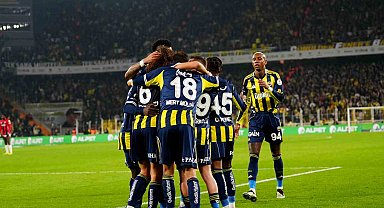 Fenerbahçe, 3. kez ilk yarıda 3 gol attı