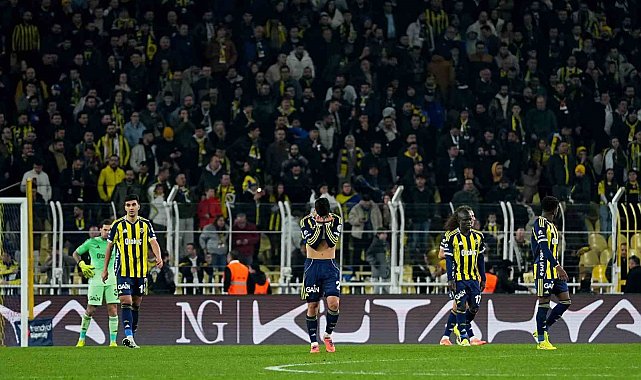 Fenerbahçe, evinde 4. kez puan kaybetti