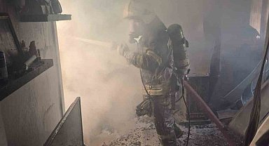 Fethiye'de ev yangını