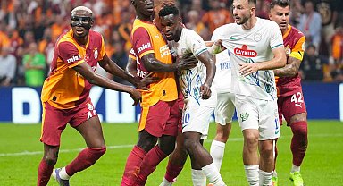 Galatasaray, Çaykur Rizespor deplasmanında