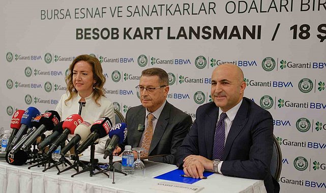 Garanti BBVA ile Bursa Esnaf ve Sanatkârlar Odaları Birliği'nden iş birliği