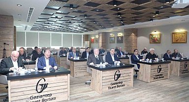 Gaziantep Ticaret Borsası Şubat Ayı Olağan Meclis Toplantısı gerçekleştirildi