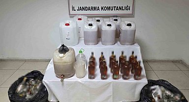 Gaziantep'te 135 litre sahte alkol ele geçirildi: 1 gözaltı