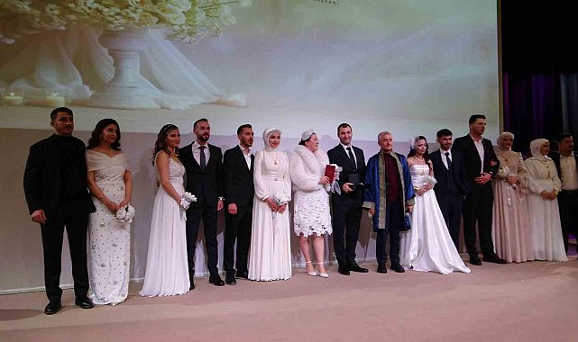 Gaziantep'te 14 Şubat'ta 62 çift evliliğe "Evet" dedi
