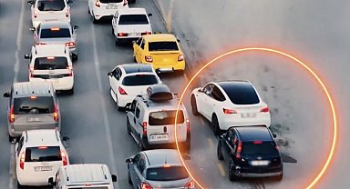 Gaziantep'te 'kaynak' yapan 775 sürücüye 964 bin TL ceza