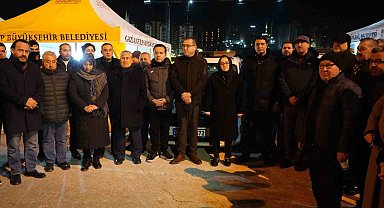 Gaziantep'te deprem şehitleri 3'üncü yılında göz yaşlarıyla anıldı
