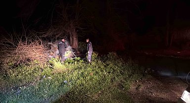 Gazipaşa Selinus Kalesi'ndeki çalılık yangını korkuttu