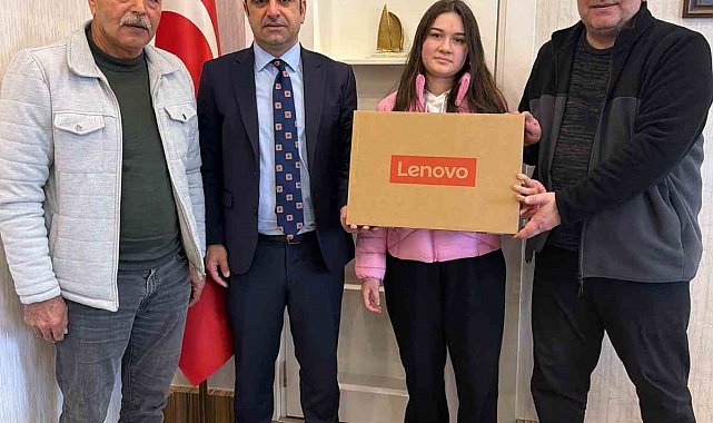 Gazipaşa'da yangın mağduru öğrenciye devlet şefkati