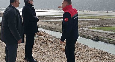 Gembos Ovası'nda taşkın sonrası inceleme