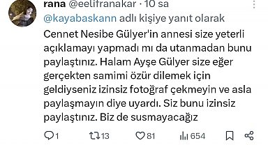 Genç kızın ailesinin isteğini hiçe saydı, sosyal medyasında paylaştı