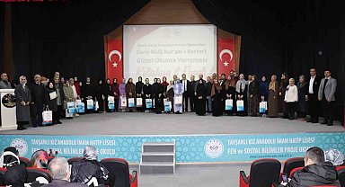 Genç Nida Kur'an-ı Kerim'i Güzel Okuma Yarışması finali yapıldı