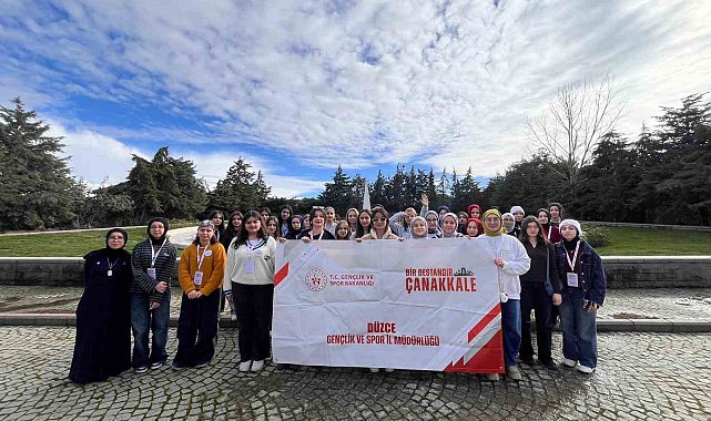 Gençler milli tarihi bilinç için Çanakkale'de