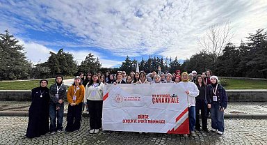 Gençler milli tarihi bilinç için Çanakkale'de