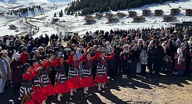 Giresun'da "Kar Festivali" renkli görüntülere sahne oldu