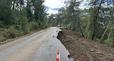 Gökbel yolu geçici olarak ulaşıma kapatıldı