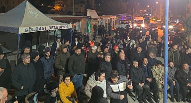 Gölbaşı'nda deprem şehitleri gözyaşlarıyla anıldı