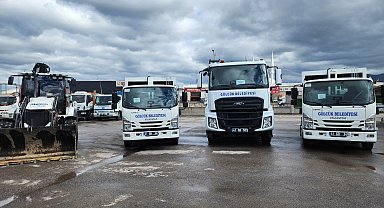 Gölcük Belediyesi araç filosunu güçlendirdi