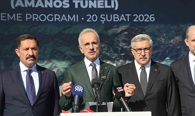 Güneydoğu Anadolu ve Arap yarımadasını İskenderun Körfezi'ne doğrudan bağlayacak projede inşa çalışmalarına başlandı