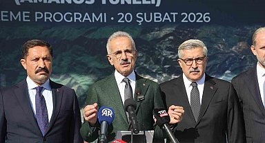 Güneydoğu Anadolu ve Arap yarımadasını İskenderun Körfezi'ne doğrudan bağlayacak projede inşa çalışmalarına başlandı