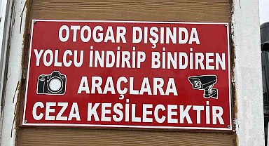 Güroymak'ta terminal dışı yolcu indirip bindirenlere ceza uyarısı