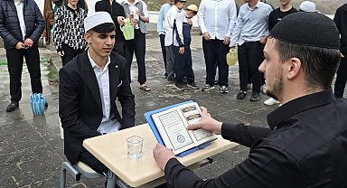 Hafızlık hayaline 95 günde kavuştu