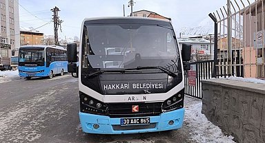 Hakkari'de toplu taşıma ücretlerine zam