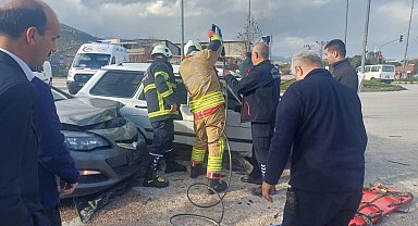 Hassa'da trafik kazası: 4 yaralı