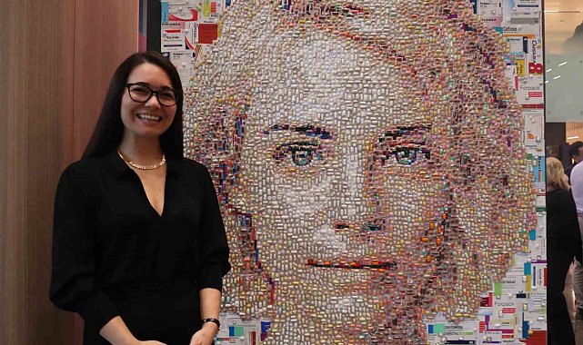 Hastane atıklarından doğan portreler Memorial Göztepe'de ikinci kez hayat buluyor