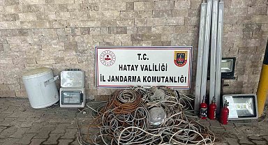 Hatay'da hırsızlık şüphelisi 5 saatlik kamera görüntüsünün izlenmesiyle yakalandı