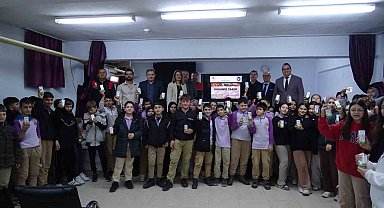 Havran İmam Hatip Ortaokulu'nda organik tarım ve iyi tarım uygulamaları eğitimi verildi