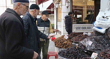 Hurma tezgahlarında 'İsrail' hassasiyeti