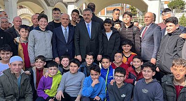 İçişleri Bakanı Çiftçi'ye Kahramanmaraşlıların ilgisi yoğun oldu