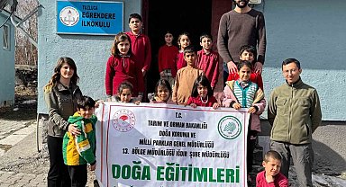 Iğdır'da biyoçeşitlilik ve biyokaçakçılık eğitimleri sürüyor