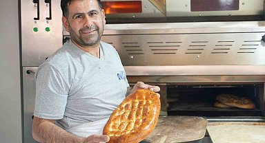 Iğdır'da ramazan pidesi kuyruğu