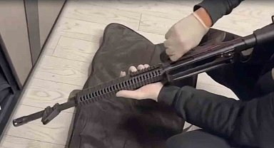 İkametlerini silah imalathanesine çeviren şebekeye operasyon: 1 tutuklama