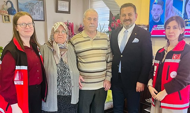 İl Müdürü Nejat İlhan'dan şehit annesi ve Kıbrıs gazisine anlamlı buluşma