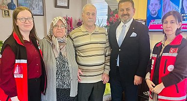 İl Müdürü Nejat İlhan'dan şehit annesi ve Kıbrıs gazisine anlamlı buluşma