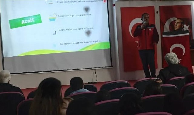 İncirliova'da çocuklara su verimliliği anlatıldı