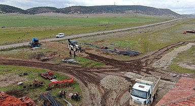 İnönü'de mahalle içi yollar yenileniyor