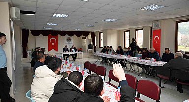 İnönü'de tarım ve sulama odaklı istişare toplantısı gerçekleştirildi