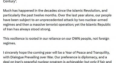 İran Dışişleri Bakanı Arakçi: "Tercihimiz diplomasi, nükleer anlaşma sadece adil olduğu takdirde mümkün"