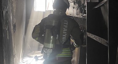 İskenderun'da müstakil ev yangını