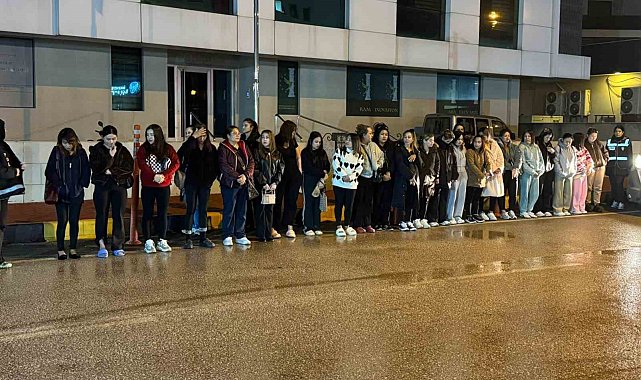 İskenderun'da SPA ve masaj salonları ve apartlar denetlendi